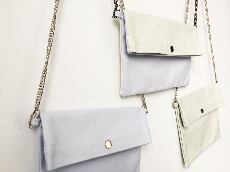 Wahr_粉蓝x粉绿 肩背包/手拿包/链条包 - 侧背包/斜挎包 - 聚酯纤维 