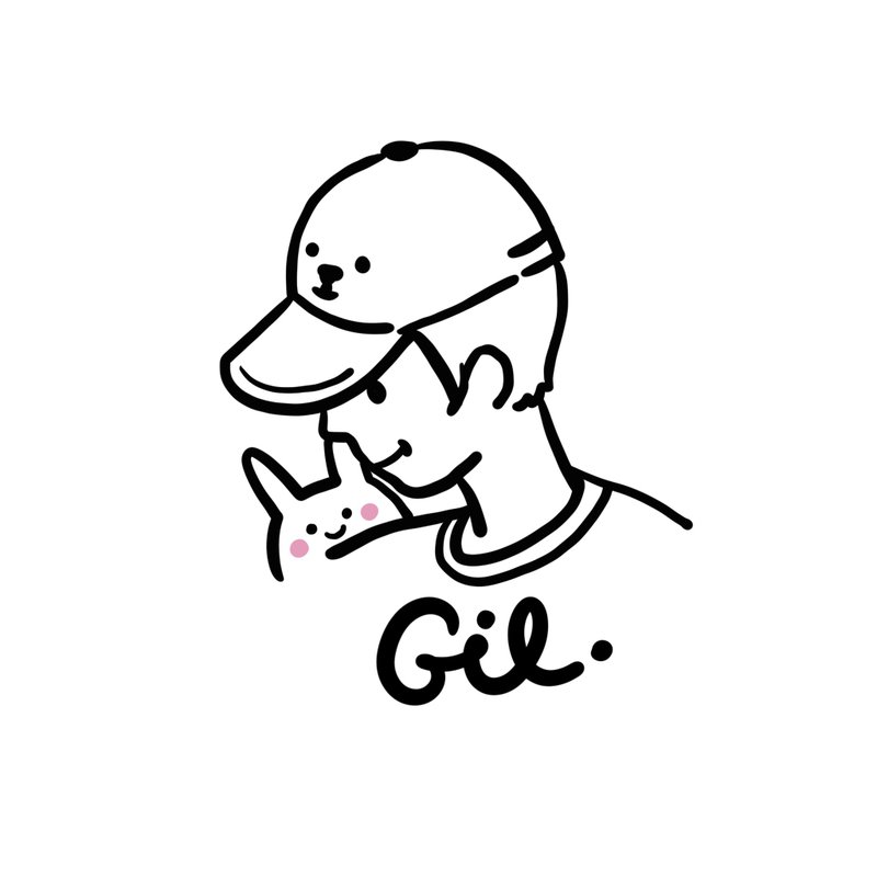 Customized Portrait illustration Black line  (Half body - digital file ) - 电子手绘真人画像/绘画/插画 - 其他材质 