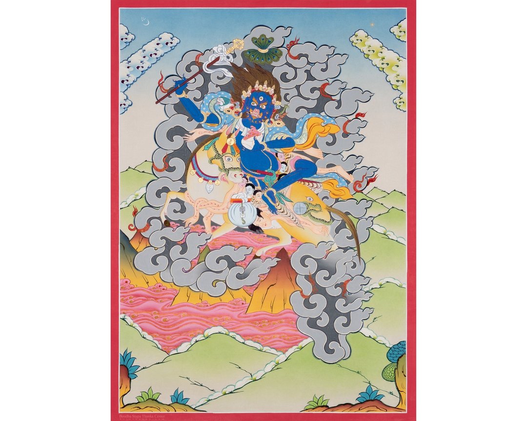神秘的帕登拉姆  超凡脱俗的唐卡视觉 - 墙贴/壁贴 - 其他材质 多色