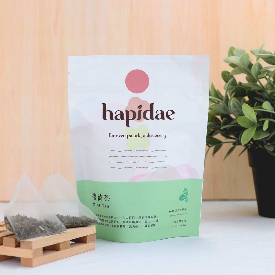 【hapidae】薄荷茶 无咖啡因茶系列 花草茶 (茶包/2g/15入) - 茶 - 其他材质 