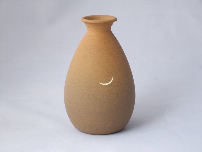 晚霞的月一朵花盒 - 植栽/盆栽 - 陶 橘色