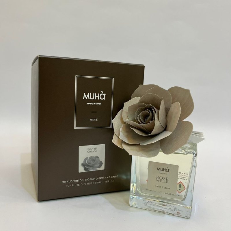 MUHà穆哈香氛 灰玫瑰-晨光暖棉 100ml/200ml - 香薰/精油/线香 - 精油 灰色
