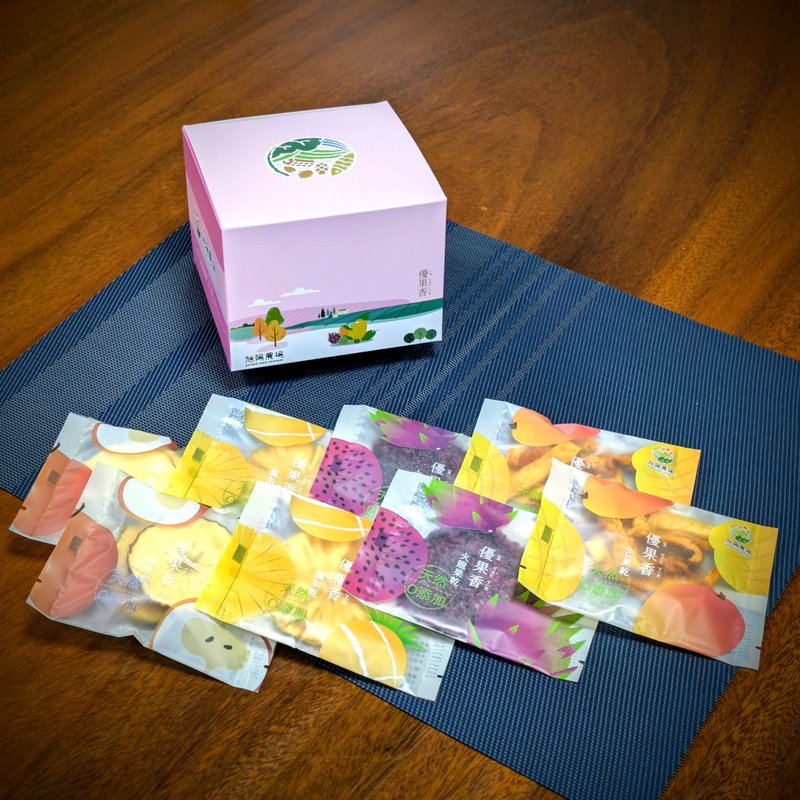 【旭阳农场】优果香-独享包-8包组(0添加水果干) - 水果干 - 塑料 多色