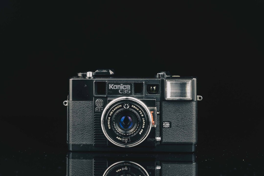 Konica C35 AF #7610 #135底片相机 - 相机 - 其他金属 黑色