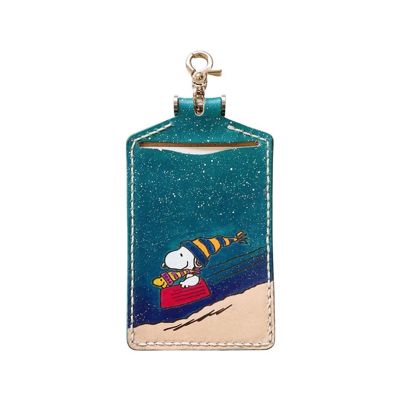 定制化图案卡套 - 证件套/卡套 - 真皮 蓝色