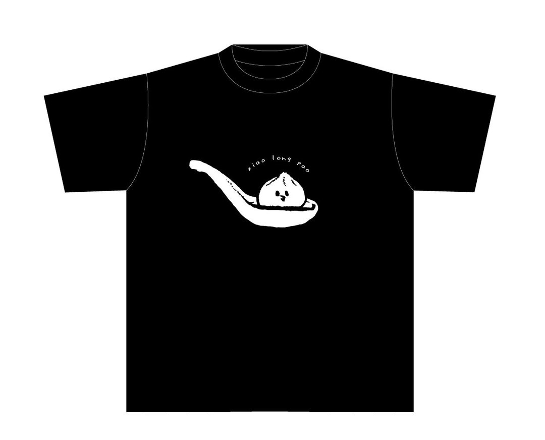 xiaolongbao Tshirt - 男装上衣/T 恤 - 丝．绢 黑色
