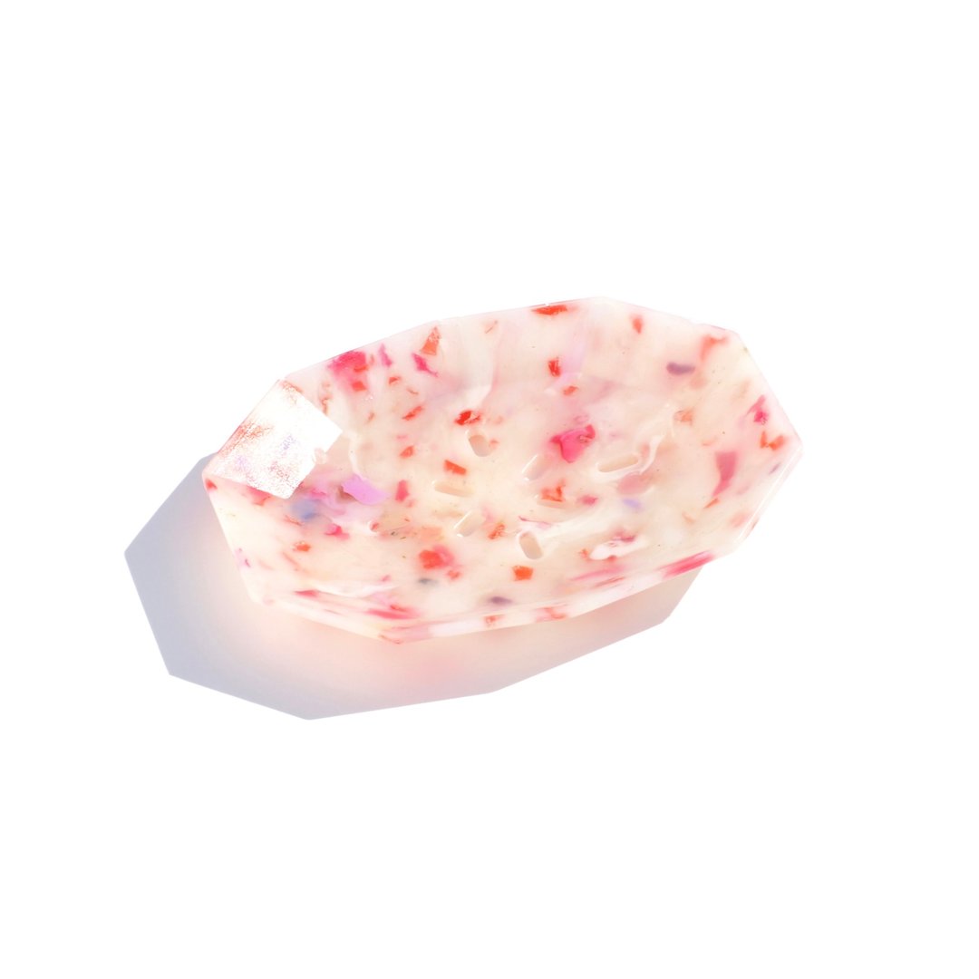 buoy 海洋再生置物小盘 / 粉 - 收纳用品 - 塑料 粉红色