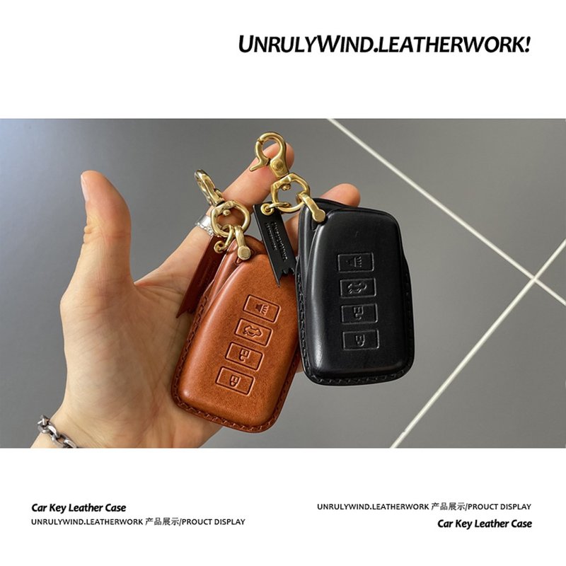 适用雷克萨斯es200钥匙套rx300扣es300hnx200ux260h车rx270 真皮 - 钥匙链/钥匙包 - 真皮 