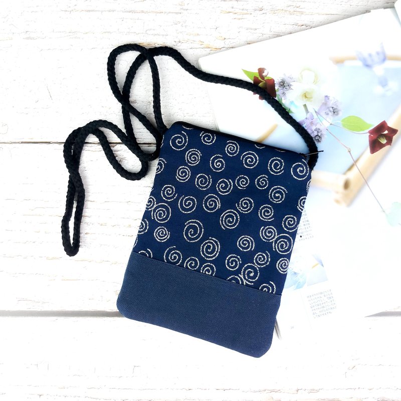 电话包/肩背包/钭背包/手机袋 ~ 禅风 (PB-001) - 侧背包/斜挎包 - 棉．麻 多色