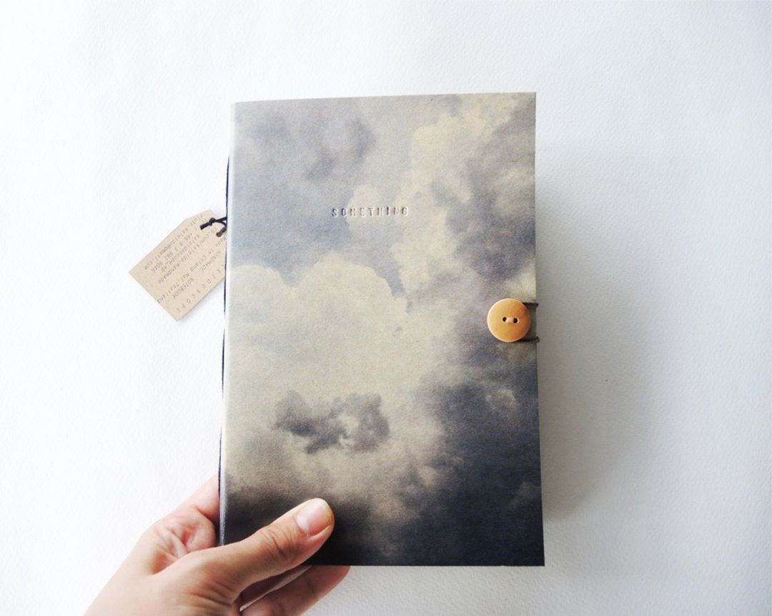 Gray Sky notebook - 笔记本/手帐 - 纸 灰色