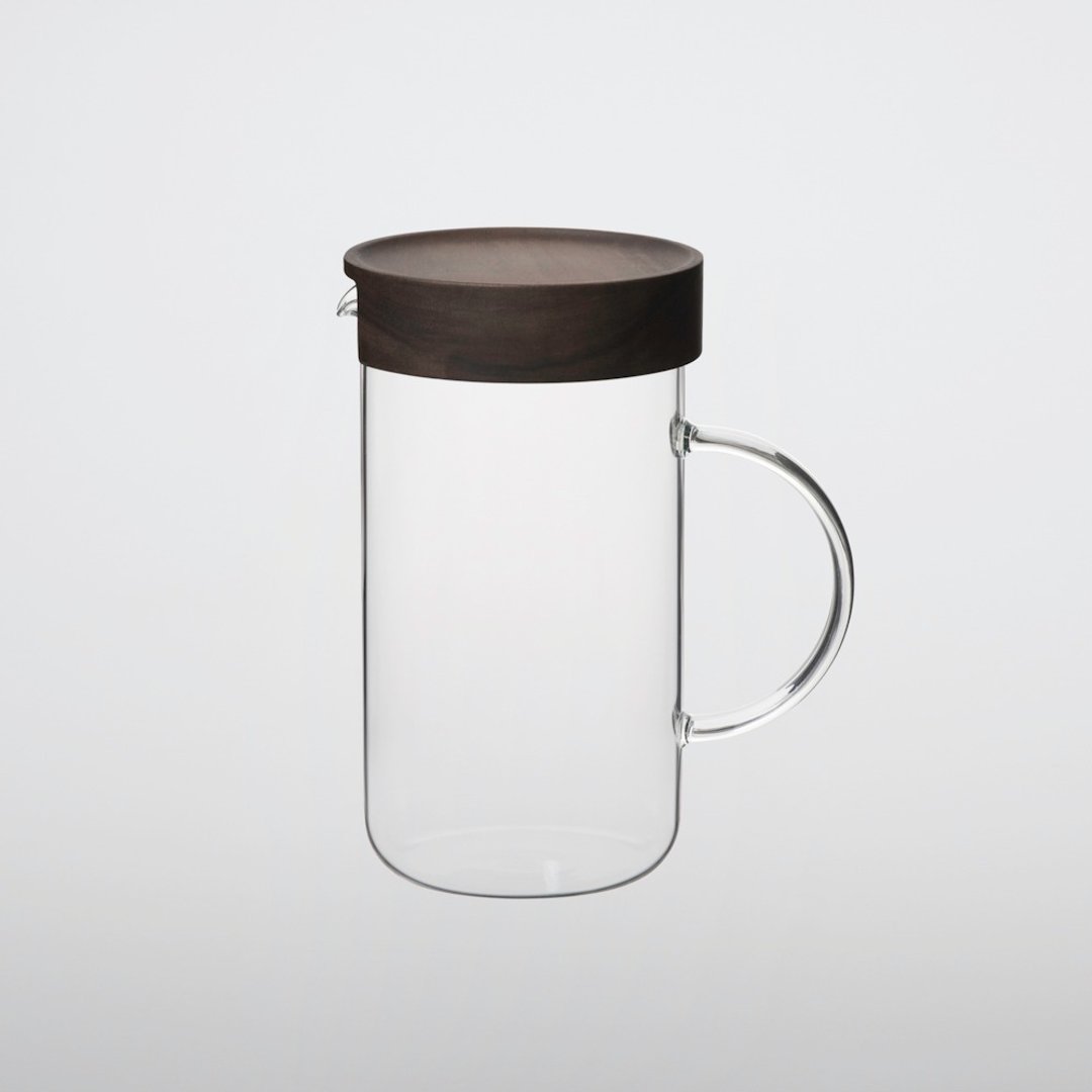 TG 台湾相思木玻璃冷水壶 600ml - 水瓶/水壶 - 玻璃 透明