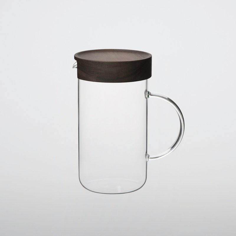 TG 台湾相思木玻璃冷水壶 600ml - 水瓶/水壶 - 玻璃 透明