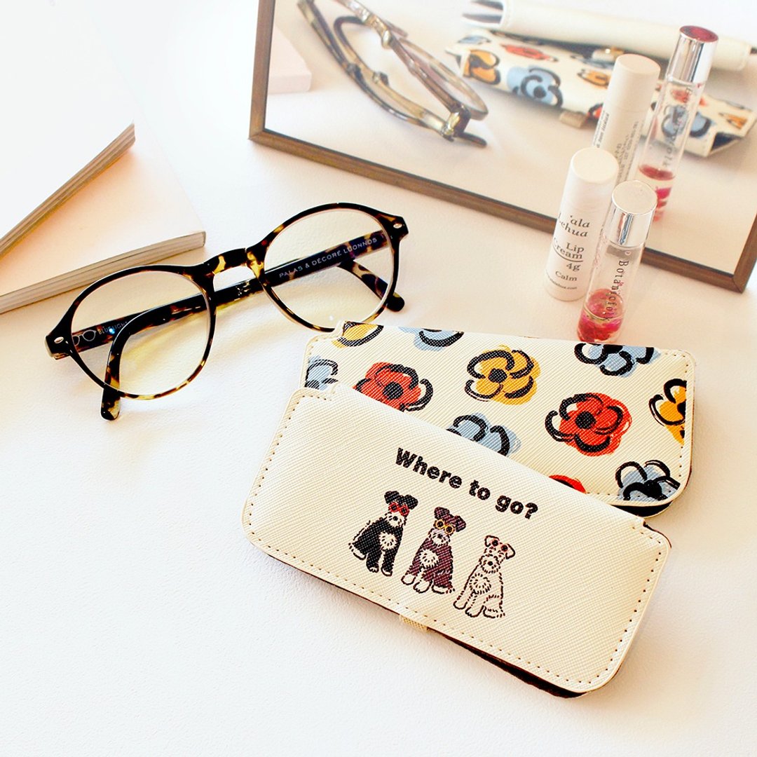 随身眼镜套 Calmo Eyeglass Case CAT - 眼镜盒/眼镜布 - 其他人造纤维 黑色