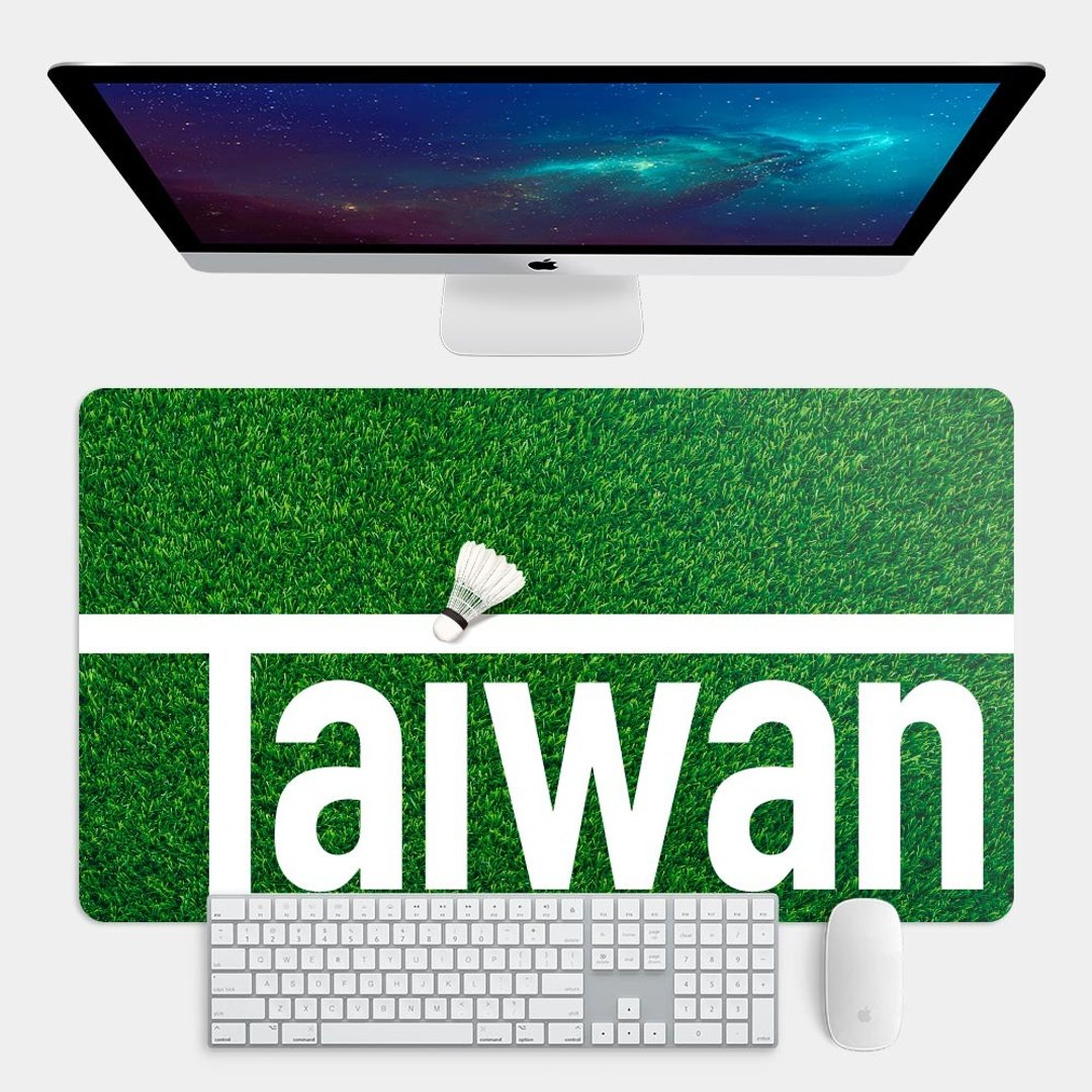 TAIWAN 金牌 大尺寸 电竞鼠标垫 餐垫 办公桌垫 PS008 - 鼠标垫 - 橡胶 绿色