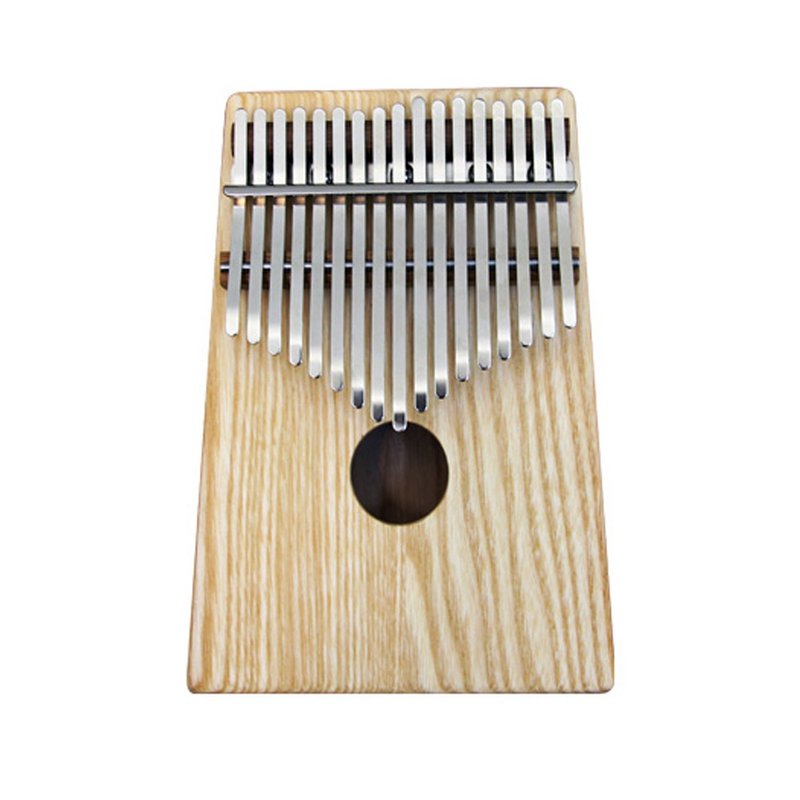 美国梣木卡林巴琴 赠调音器+书包+透明展示架 全琴配件台湾制 - 吉他/乐器 - 木头 卡其色