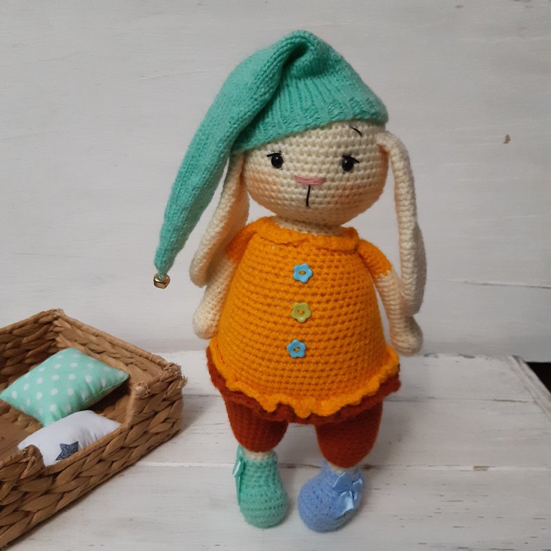 兔子玩具 兔子玩具 复活节兔子 绒毛玩具 动物玩具 绒毛玩具 礼物 - 玩具/玩偶 - 其他材质 多色