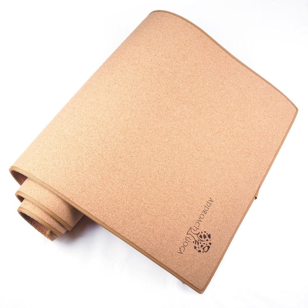 approach yoga葡萄牙软木瑜珈垫-台湾制造( 欧美环保指定) /approach yoga CORK yoga mat~made in Taiwan - 瑜珈垫 - 木头 咖啡色