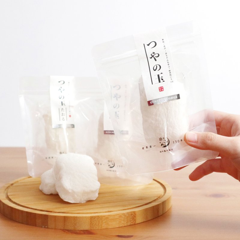 【预购】畑中义和商店 水凝光洗颜蒟蒻海绵  洗脸海绵 日本洗脸海 - 脸部按摩/清洁工具 - 其他材质 白色