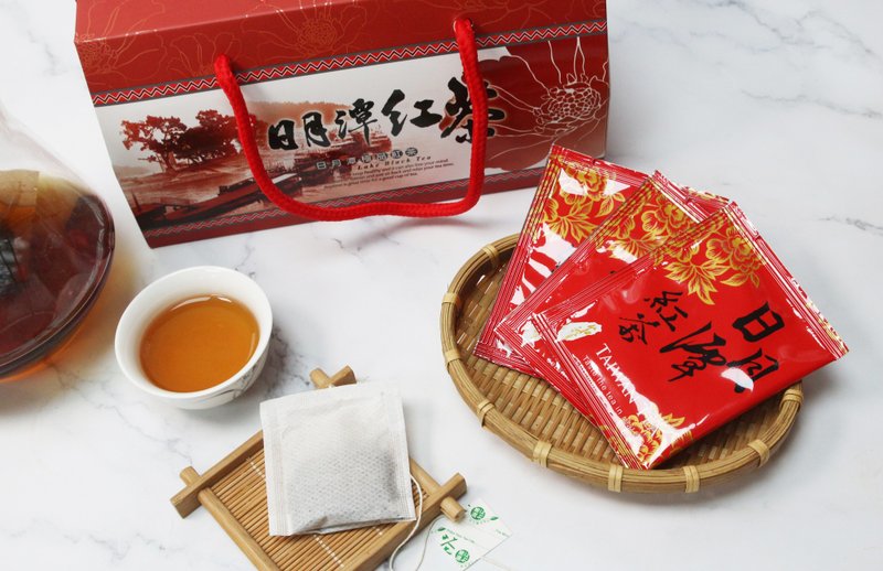 日月潭红茶包(寄超商1单最多12盒) - 茶 - 其他材质 红色