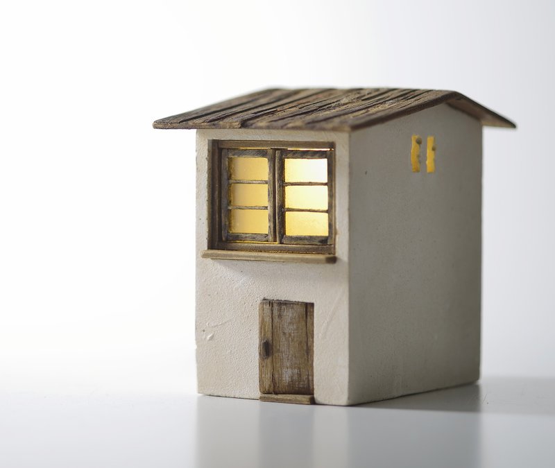 木窗小屋(订制) - 摆饰 - 水泥 咖啡色