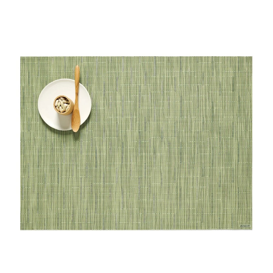 Chilewich / 竹编系列 Bamboo 餐垫 春绿色 36 x 48 cm - 餐垫/桌巾 - 塑料 绿色