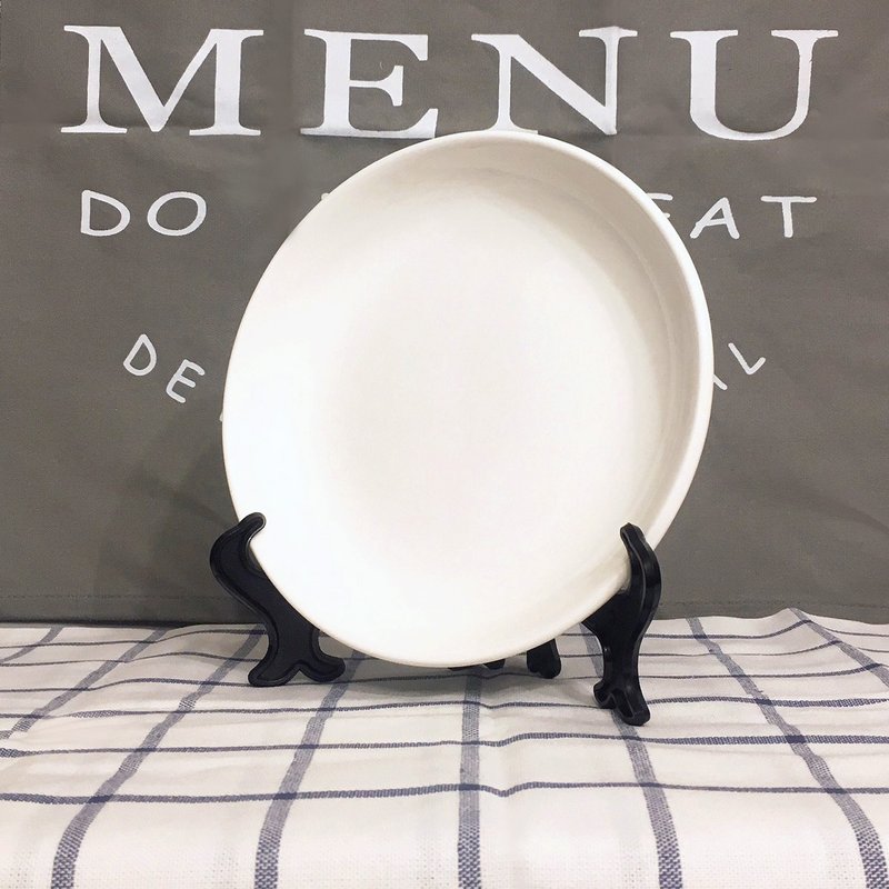 加购商品-盘子展示架(不单卖架子,仅提供有购买本馆商品客人加购) - 浅碟/小碟子 - 塑料 黑色