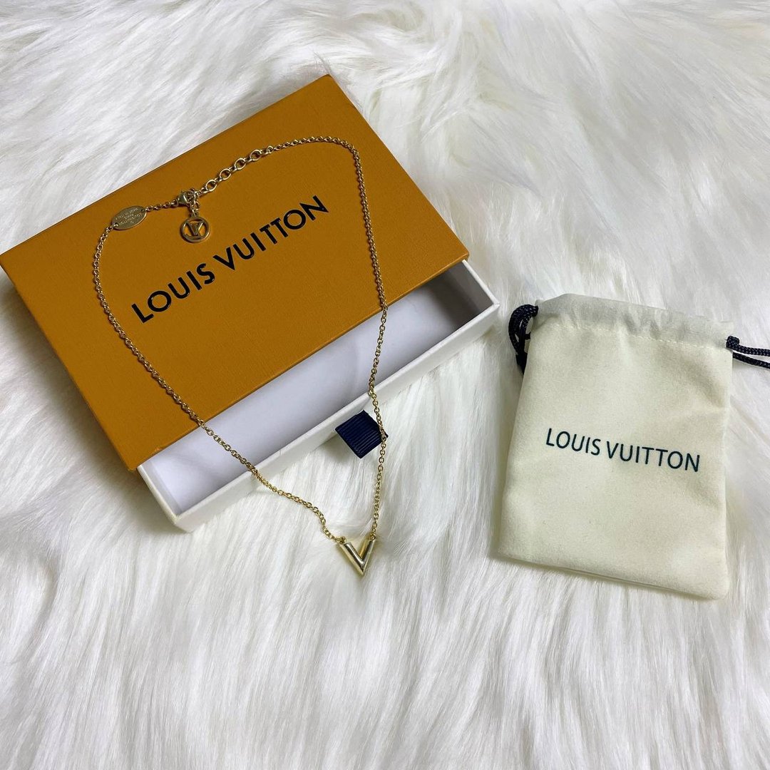 Louis Vuitton Essential V 项链 - 项链 - 其他金属 金色