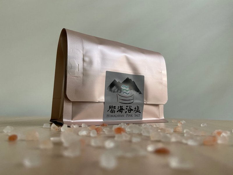 向海制所HamabeLab 向海浴塩 严选来自喜马拉雅山头上玫瑰塩 - 卫浴用品 - 其他材质 粉红色