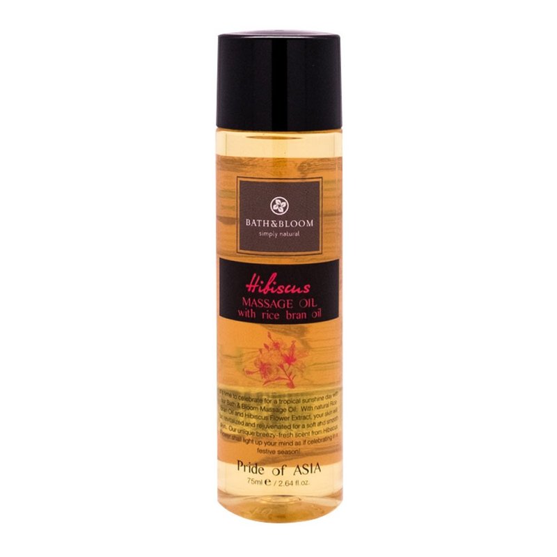 【Bath & Bloom】扶桑花脸部及身体按摩油 75ml - 精华液/安瓶 - 其他材质 
