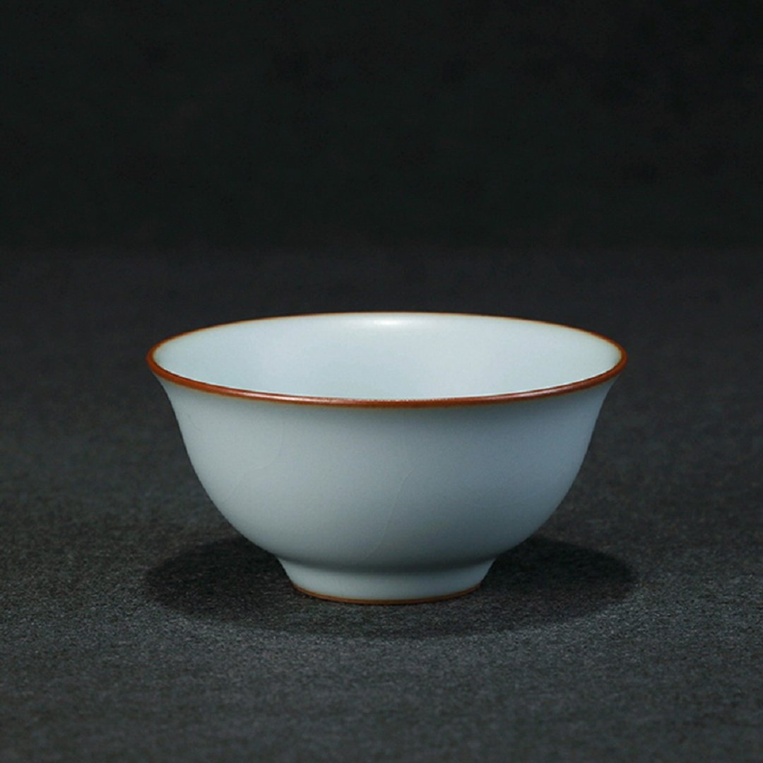 <天青汝窑>  望月杯 茶具 茶杯 - 茶具/茶杯 - 陶 