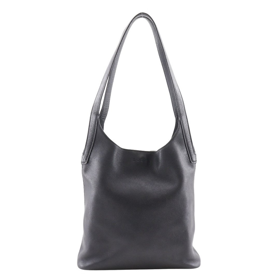 [日本直送] LOEWE 女小牛皮黑色肩背包 [二手] - 侧背包/斜挎包 - 真皮 黑色