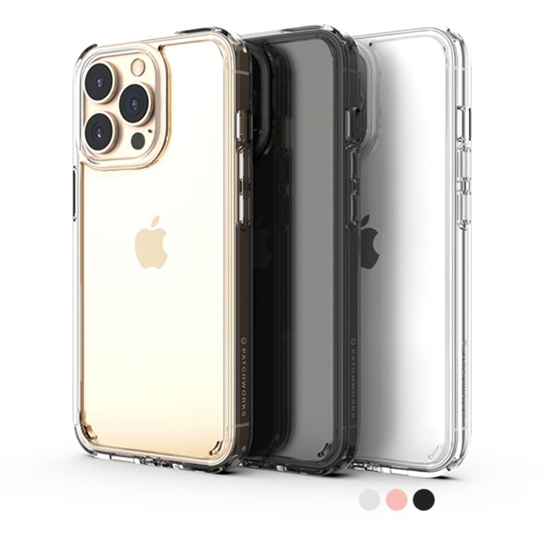 【八折清货优惠】Patchworks Lumina iPhone 13系列透明手机壳 - 手机壳/手机套 - 塑料 白色