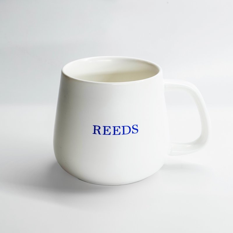 【REEDS】马克杯350mL - 咖啡杯/马克杯 - 瓷 白色