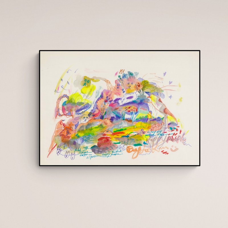 【Lingoooo插画/动物插画】Febbi |  007狗狗朋友们 - 海报/装饰画/版画 - 纸 