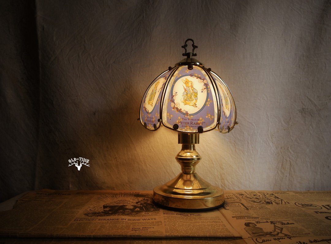 【老时光 OLD-TIME】早期彼得兔玻璃桌灯 - 灯具/灯饰 - 其他材质 多色