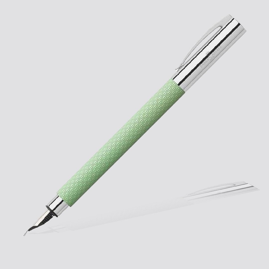 FABER-CASTELL 绳纹系列 薄荷绿钢笔 - 钢笔 - 树脂 绿色