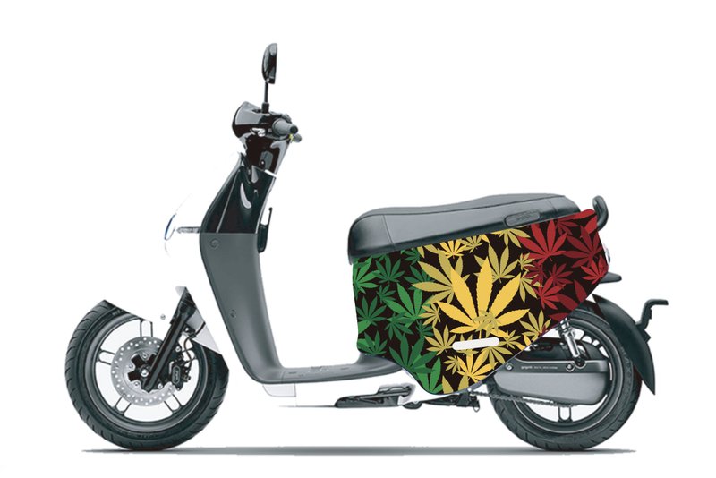 BLR gogoro 防刮车套 iD70 三色大麻 - 其他 - 聚酯纤维 黑色