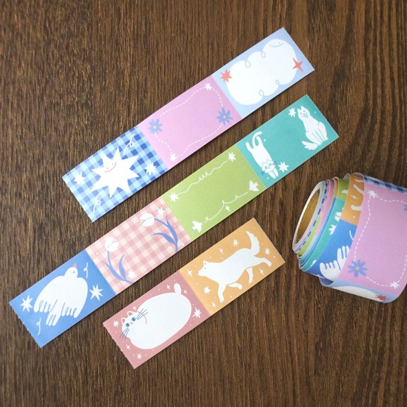 可书写撕线纸胶带 - 纸胶带 - 纸 多色