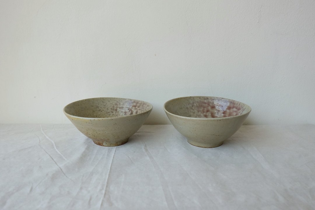 小麦雀斑- 碗 - 碗 - 陶 卡其色