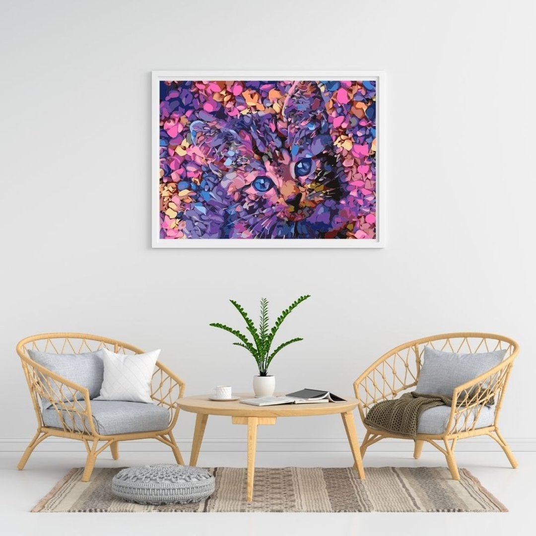 花花喵星人 创意数字油画 【风景画 】 - 插画/绘画/写字 - 其他材质 