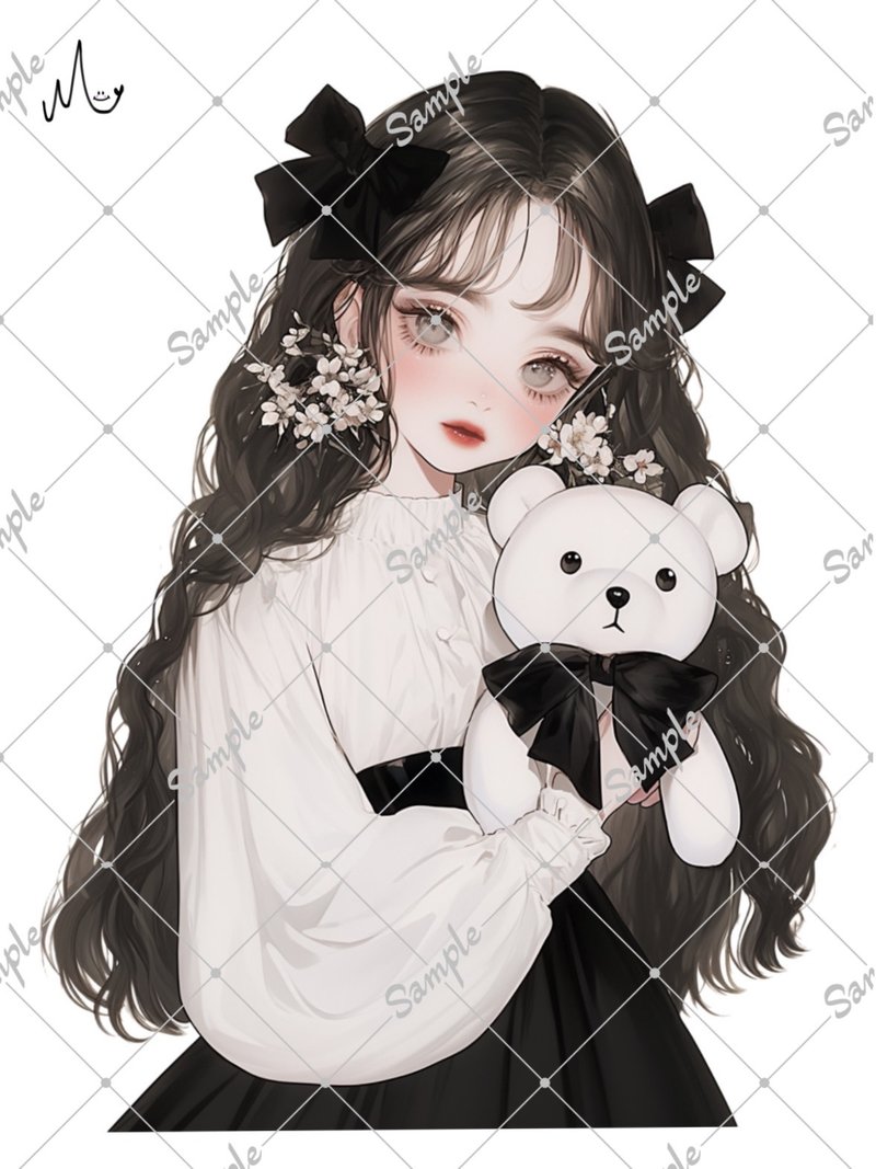 原创人物贴纸 - 贴纸 - 纸 