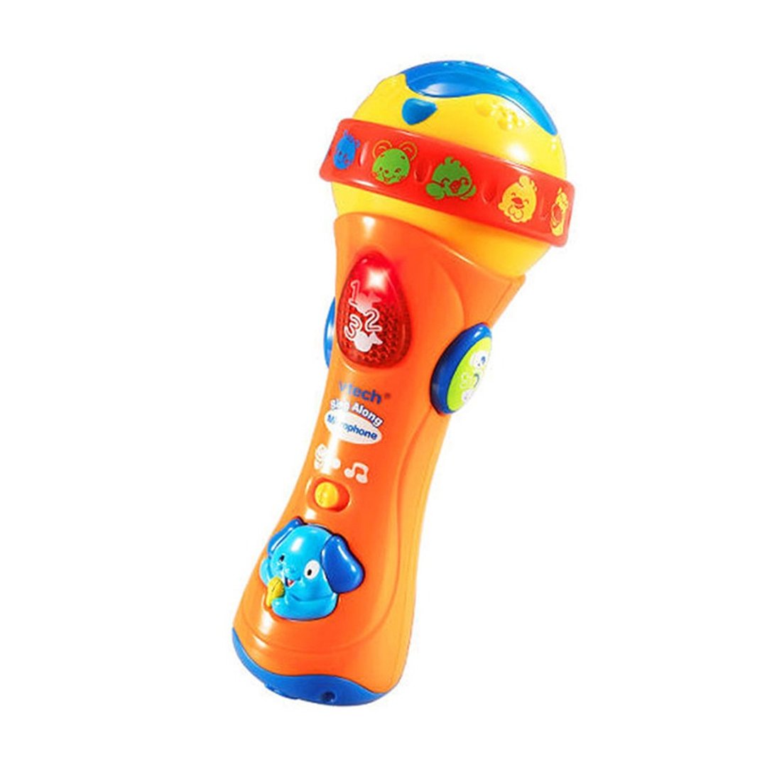 Vtech　欢唱学习麦克风-橘色 - 玩具/玩偶 - 塑料 