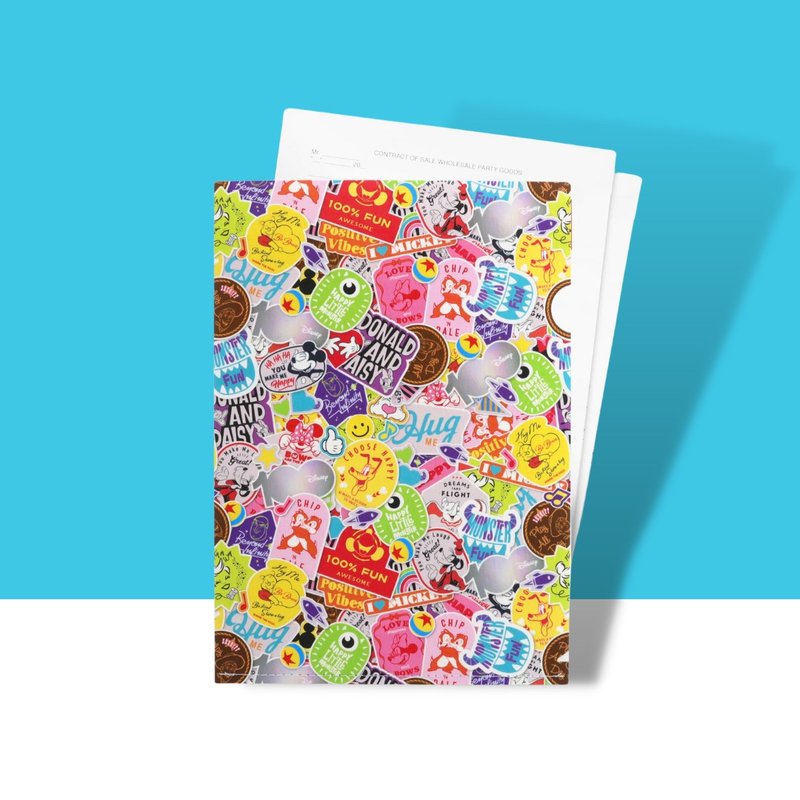 环保文件夹 迪士尼 Disney 100 - Badges - Good Moment - 文件夹/资料夹 - 纸 