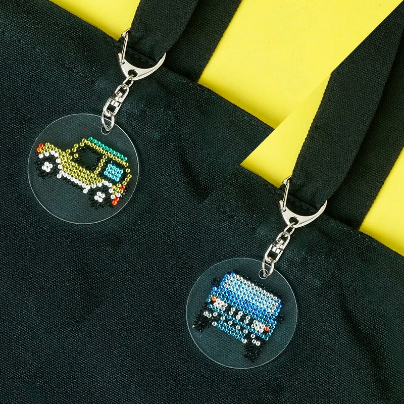 Rhinestone Craft - 吉普车系列水晶钻DIY材料包 - 其他 - 其他材质 绿色