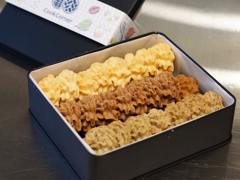 【台北厨艺教室】曲奇饼干盒 烘焙手作课 有老师亲授 一人成团 - 美食 - 新鲜食材 