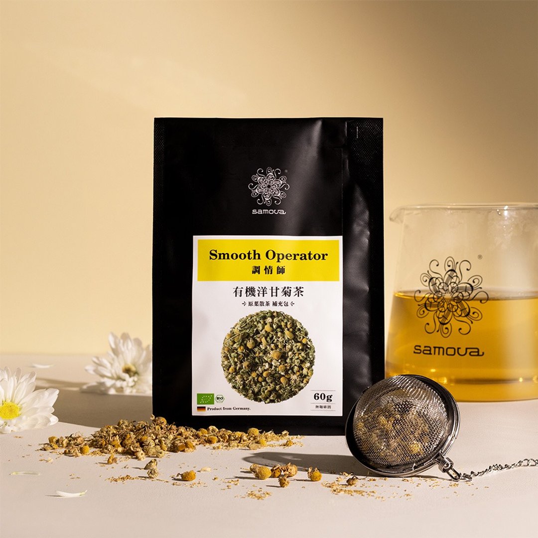 【Refill 原叶散茶补充包】有机洋甘菊茶 调情师 | 60g - 茶 - 新鲜食材 黄色