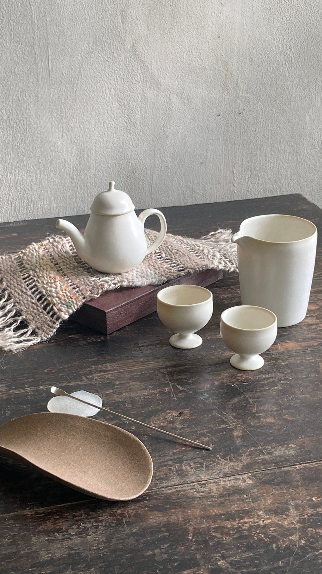 阿芳茶具组_瓷_润白 - 茶具/茶杯 - 瓷 白色