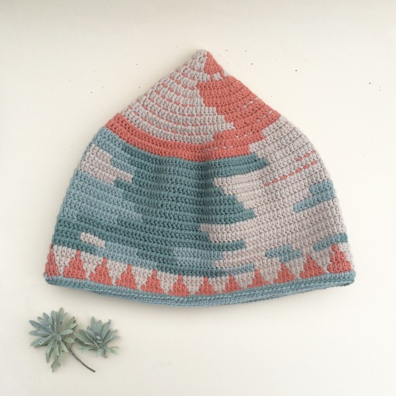 订制品 - 环景地图精灵帽/毛帽 - 帽子 - 羊毛 