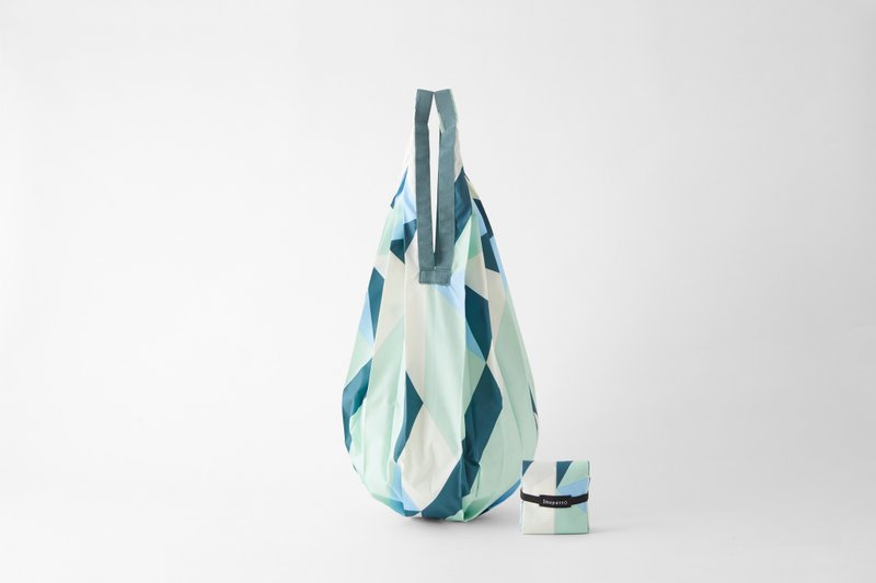 日本Shupatto折叠环保袋- Sea Glass(M) - 手提包/手提袋 - 尼龙 多色