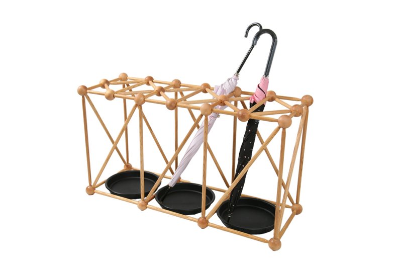 伞架 多人份 - 收纳用品 - 木头 